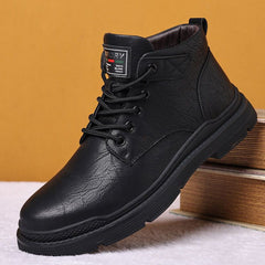 Men's Casual Warm, Comfortable and Versatile Martin Boots