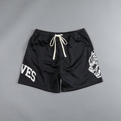Men's New Fashion Beach Shorts Mesh Quick-drying Multi-color Sports Shorts