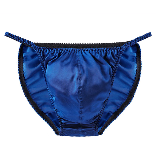 100% mulberry silk large pouch briefs
