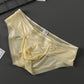 Men's Ice Silk Transparent Briefs