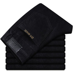 Men's Corduroy Straight Thick Warm Casual Pants