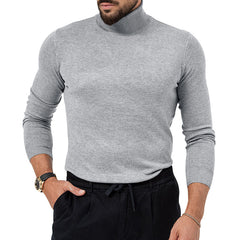 2023 New High Elastic High Collar Knitted Warm Base Cashmere Sweater