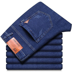 2024 Men's Straight Leg Loose Stretch Business Versatile Jeans