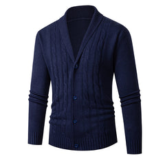 New Men's Casual Knit Cardigan Sweater