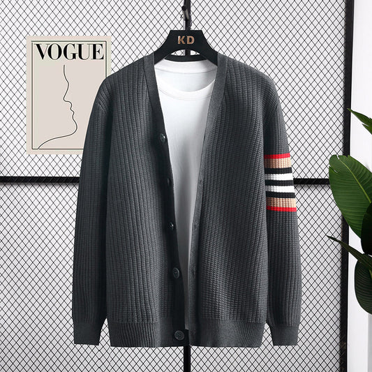 New Casual Versatile Knitted Cardigan
