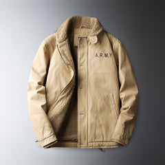 Lambswool fleece vintage jacket