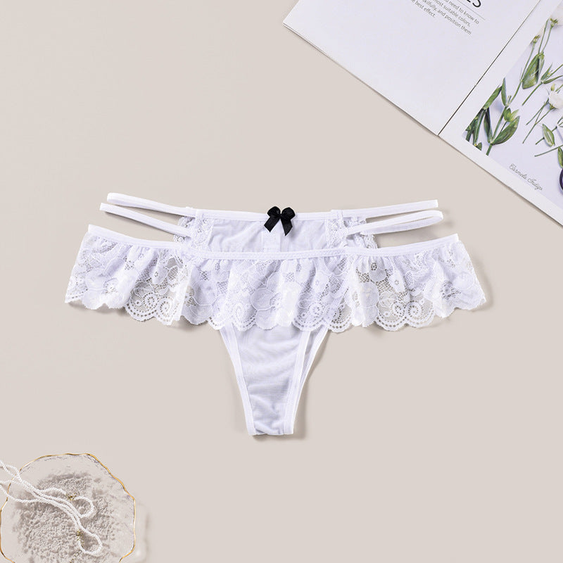 Sexy Lace Mesh Thong