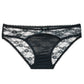 Lace seamless transparent hip-lifting low-waisted panties