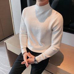 Men's Winter Thickened Slim Fit Turtleneck Sweater