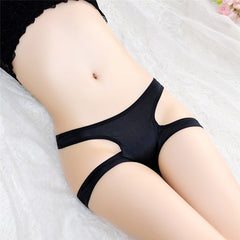Sexy Hollow Low Waist Transparent Hip-lifting Briefs
