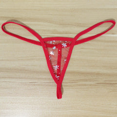 Sexy Breathable Low Rise Thong