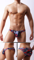 Men's Low-rise Printed Breathable Briefs