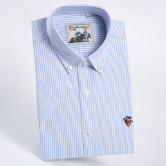 Men's Pure Cotton Breathable Plaid Casual Shirt