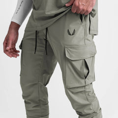 2024 New Men's Loose Quick-drying Elastic Ankle-tie Running Training Pants