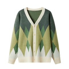 2023 New V-neck Loose Casual Knitted Cardigan