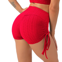 Bow Jacquard Sexy Butt Shorts