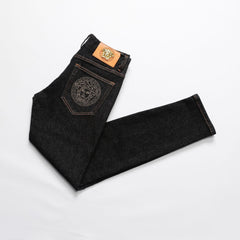 Men's High-end Casual Stretch Straight Jeans