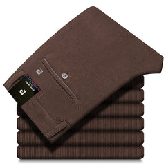 Men's Casual Straight Corduroy Pants