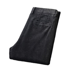 Men's Pure Cotton Warm Embroidered High-end Versatile Corduroy Pants