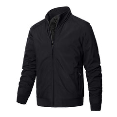 Men's Stand Collar Padded Casual Jacket