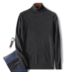 Men's Turtleneck Casual Wool Sweater