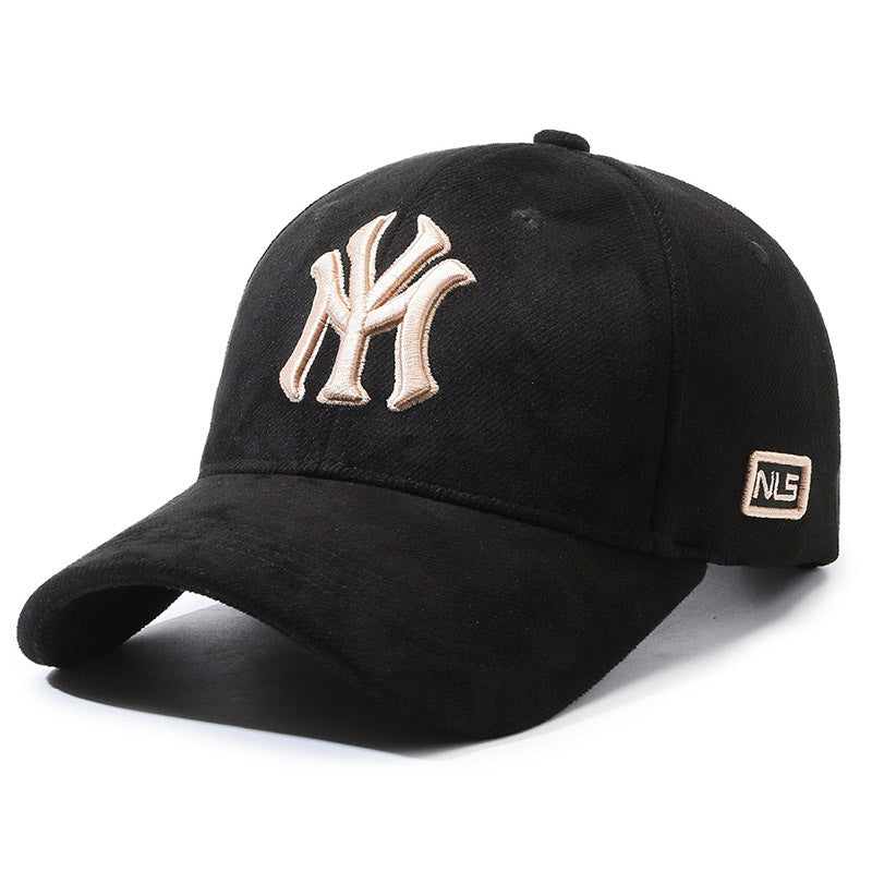 New fashion embroidered letters men and women all-match hat