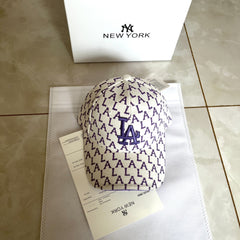 2024 New LA Printed Baseball Cap Casual All-match Sun-visor Cap