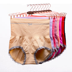 Cotton Elastic High Waist Comfortable Breathable Panties