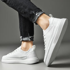 Men's Fashionable Casual White Shoes