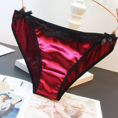 Low-rise Satin Comfortable Breathable Briefs