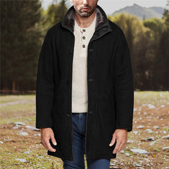 2023 Men's Leather Wool Jacket
