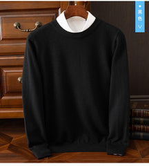 Men's Crew Neck Knitted Sweater