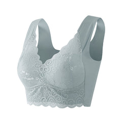 Push up no steel ring anti sagging bra