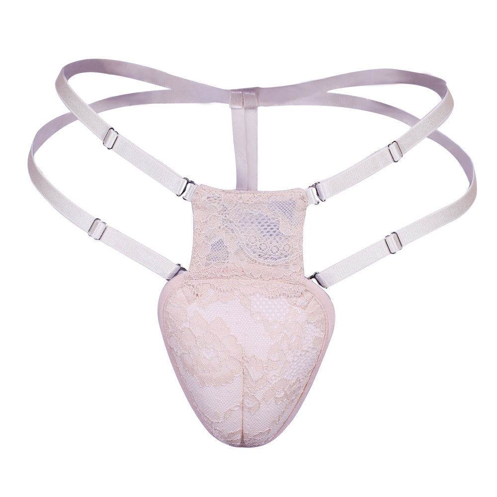 Low Waist Sexy Lace Mesh Thong