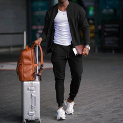 New Men's Casual Outdoor Sports Suit