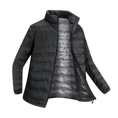 Men's Winter White Duck Down Cold-proof Warm Stand Collar Casual Down Jacket