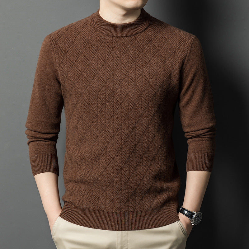 Men's Turtleneck Trendy Casual Warm Sweater