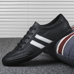 2024 New Versatile Fashionable Breathable Casual Leather Shoes