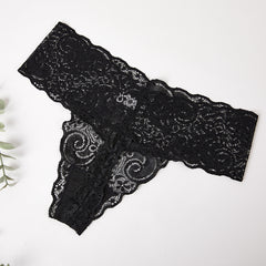 Sexy Hot Transparent Lace Thong