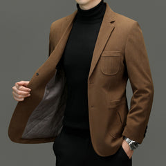 Men's Corduroy Fashion Casual Blazer