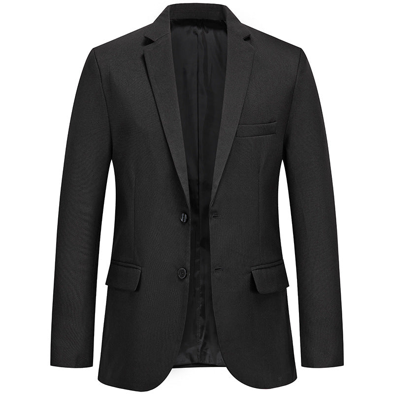 New men's fashionable solid color suit