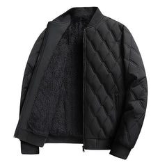 2024 Men's Winter New Style Plush Warm Flight Suit Jacket