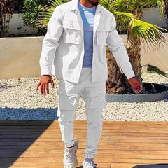 Men's Casual Fashion Slim Sports Suit