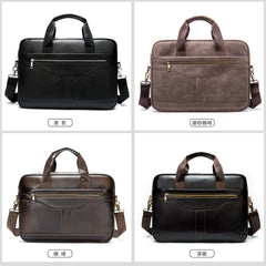 Men's Business Genuine Leather Briefcase