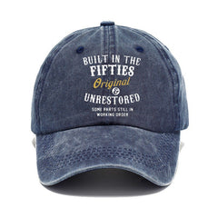 Men's Retro Soft Top Baseball Cap