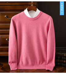 Men's Crew Neck Knitted Sweater