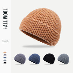 Men's Pure Wool Warm Beanie