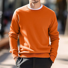 2024 New Men's Round Neck Knitted Sweater