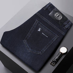 Men's New High Quality Casual Loose Straight Jeans