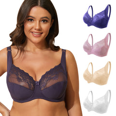 Plus Size Sexy G Cup Lace Bra
